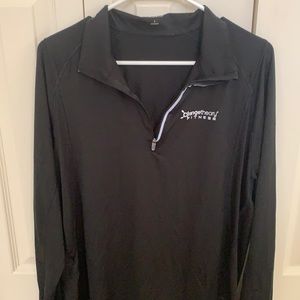 Orangetheory black half zip